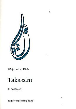 Wajdi Abou Diab Notenblätter Takassim