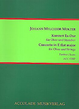 Johann Melchior Molter Notenblätter Konzert Es-Dur