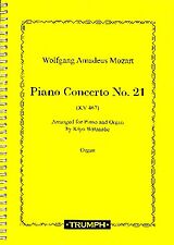 Wolfgang Amadeus Mozart Notenblätter Konzert Nr.21 KV467 für Klavier und Orchester