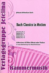 Johann Sebastian Bach Notenblätter Bach Classics in Motion
