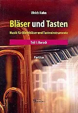  Notenblätter Bläser und Tasten Band 1 - Barock