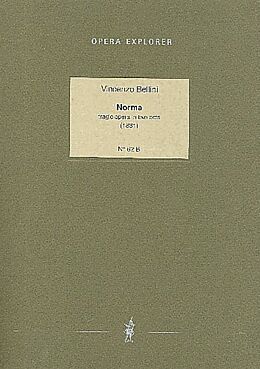 Vincenzo Bellini Notenblätter Norma