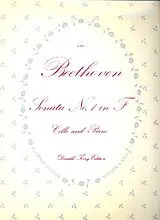 Ludwig van Beethoven Notenblätter Sonata op.5,1