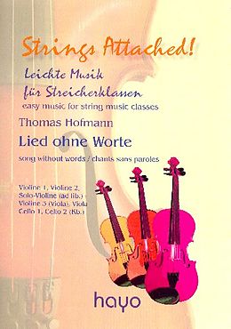Thomas Hofmann Notenblätter Lied ohne Worte