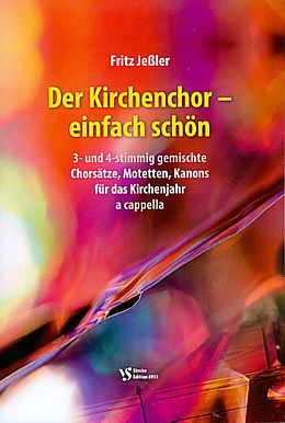 Fritz Jessler Notenblätter Der Kirchenchor - einfach schön