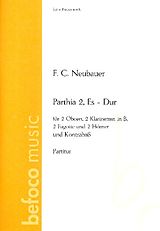 Franz Christoph Neubauer Notenblätter Parthia Es-Dur Nr.2