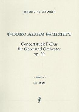 Georg Alois Schmitt Notenblätter Konzertstück F-Dur op.29