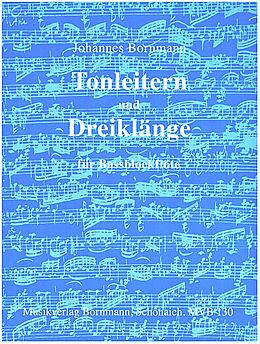 Johannes Bornmann Notenblätter Tonleitern und Dreiklänge