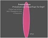 Friedrich Klose Notenblätter Präludium und Doppelfuge