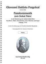 Giovanni Battista Pergolesi Notenblätter Passionsmusik zum Stabat Mater