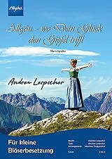 Andrea Lerpscher Notenblätter Allgäu - wo Dein Glück den Gipfel trifft