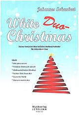  Notenblätter White Duo-Christmas
