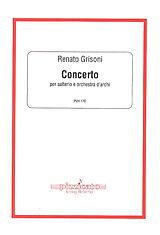Renato Grisoni Notenblätter Concerto