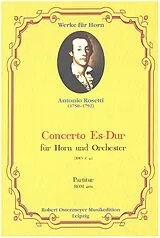 Giovanni Antonio Rossetti Notenblätter Konzert Es-Dur RWV C 42