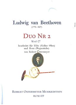 Ludwig van Beethoven Notenblätter Duo Nr.2 WoO 27
