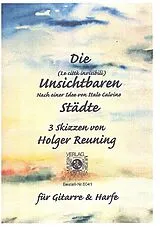 Holger Reuning Notenblätter Die unsichtbaren Städte
