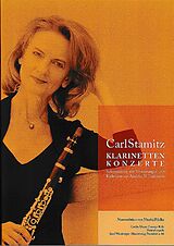 Karl Philipp Stamitz Notenblätter Klarinetten Konzerte