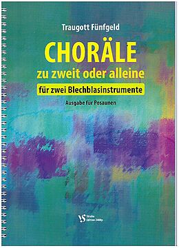  Notenblätter Choräle zu zweit oder alleine