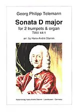 Georg Philipp Telemann Notenblätter Sonata in D major TWV44-1