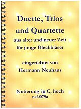  Notenblätter Duette, Trios und Quartette aus alter und neuer Zeit