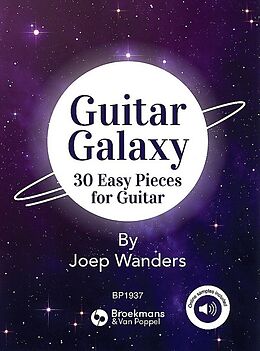 Joep Wanders Notenblätter Guitar Galaxy - 30 easy Pieces (+Online-Audio)