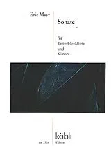 Eric Mayr Notenblätter Sonate