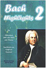 Johann Sebastian Bach Notenblätter Bach-Highlights Band 2