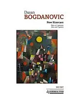 Dusan Bogdanovic Notenblätter New Ricercars