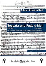 Johann Sebastian Bach Notenblätter Toccata und Fuge d-Moll BWV 565