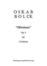 Oskar Bolck Notenblätter Elfentanz op.2