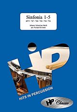 Johann Sebastian Bach Notenblätter Sinfonia 1-5 BWV 787/788/789/790/791