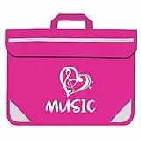  Instrumente+Zubehör Music Bag Duo Heart Royal Pink