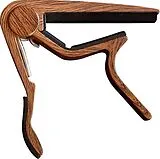  Instrumente+Zubehör Nylon String Capo (holzfarben dunkelbraun)