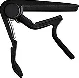  Instrumente+Zubehör Nylon String Capo (schwarz)