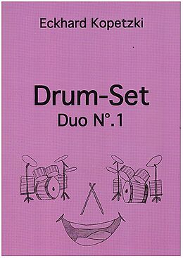 Eckhard Kopetzki Notenblätter Drum-Set Duo Band 1 - Duo No.1