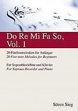 Sören Sieg Notenblätter Do Re Mi Fa So, Vol.1