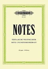  Instrumente+Zubehör NotesText and Music Writing Book