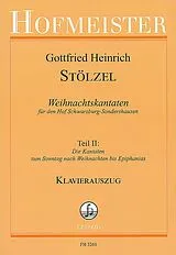  Notenblätter Weihnachtskantaten Band 2