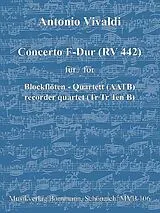 Antonio Vivaldi Notenblätter Konzert F-Dur RV442