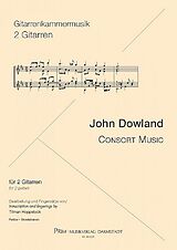 John Dowland Notenblätter Consort Music