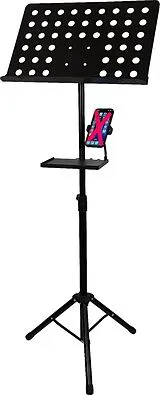  Instrumente+Zubehör Orchesterpult De Luxe mit Tablet incl. Telefon-Klemme