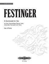 Richard Festinger Notenblätter A Serenade for Six