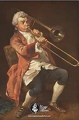  Instrumente+Zubehör Grip-Tuch Motiv Trombone Player by Robert Alexander Hillingford (1870)