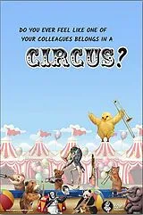  Instrumente+Zubehör Grip-Tuch Motiv Does Your Colleague Belong In A Circus?