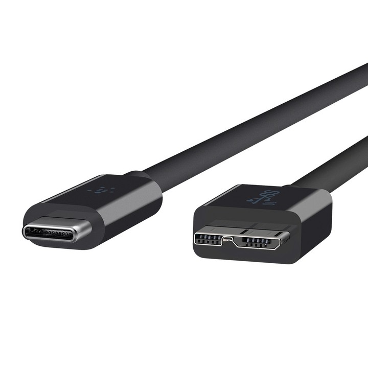 USB 3.1 USB-C to Micro-B Cable, 1m - black