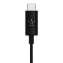 RockStar 3.5mm Audio Cable with USB-C Connector, 0.9m - black