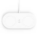 Belkin Boost Charge Dual Wireless Charging Pads [15W] - white