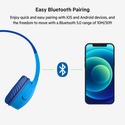 Belkin SOUNDFORM Mini - On-Ear Headphones for Kids - blue