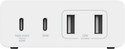 Belkin Boost Charge 108W 4-Port GaN Charger - white