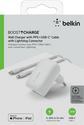 Belkin Boost Charge USB-C Charger [30W] incl. USB-C cable 1m - white